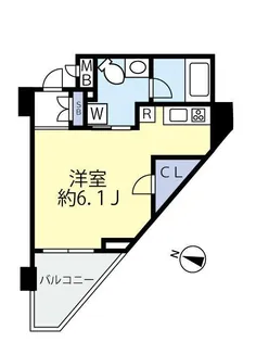 グランヴァン板橋本町II【2階】の間取り