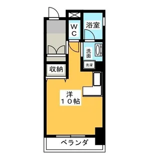 静清第3ハイツ【1階】の間取り