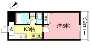 アヴィタシオン成城13号棟【1階】の間取り