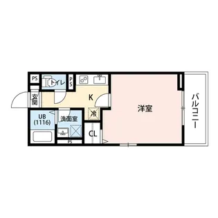 アムール緑町【2階】の間取り