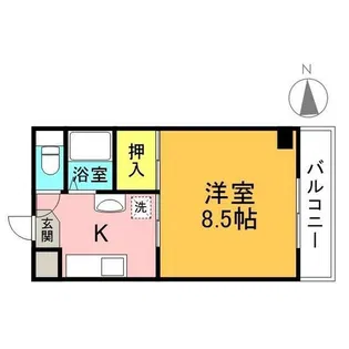 レガートヴェルティエ【2階】の間取り