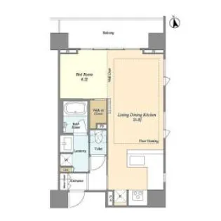 Mトリアノン【2階】の間取り
