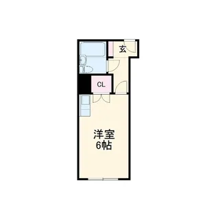 第6セントラルハイツ沼津 A【1階】の間取り