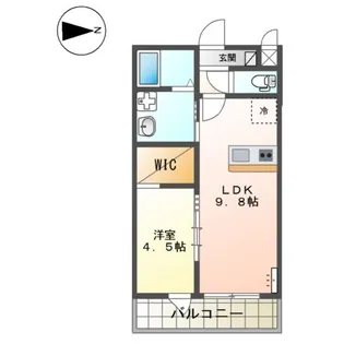 Takuji【1階】の間取り