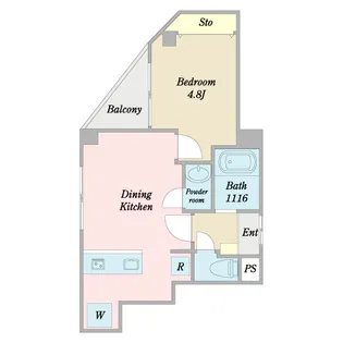 ツリーデン高島平【3階】の間取り