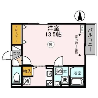 リビングタウン文京 A【1階】の間取り