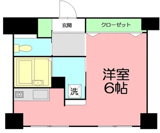 ラフィントール湘南【2階】の間取り