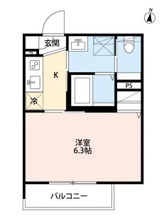 robot home 中浦和(ロボットホームナカウラワ)【1階】の間取り