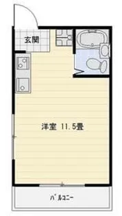 PERAコーポ【1階】の間取り