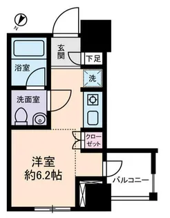 D’クラディア山手大塚【4階】の間取り