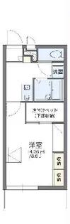 レオパレス青野【2階】の間取り