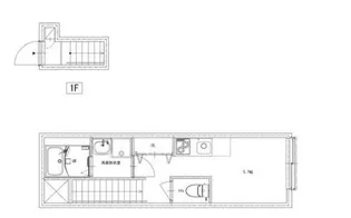 ソルナクレイシア桜新町II【2階】の間取り