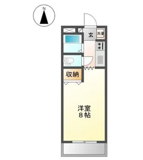 メゾンひまわり【2階】の間取り