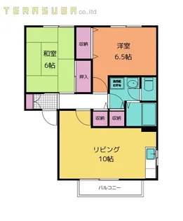 サニーハウス下郡【1階】の間取り