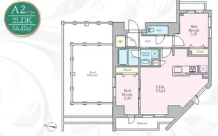 アーバンノット原宿【7階】の間取り
