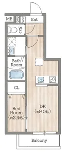 AILE夙川香露園(仮称)【2階】の間取り