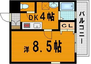 メルポート宇品神田【9階】の間取り