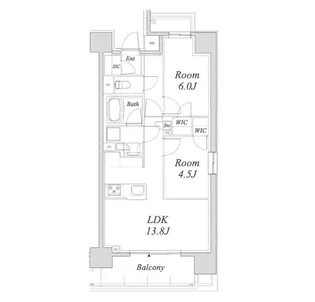 オープンレジデンシア栄【15階】の間取り