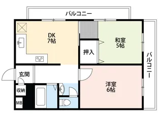 ファイブメゾン慕絵樹【3階】の間取り