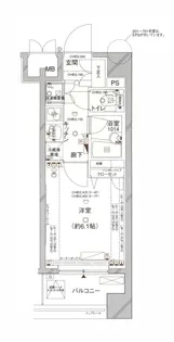 コンシェリア大森山王【3階】の間取り