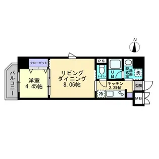 アルファレガロ亀戸【2階】の間取り