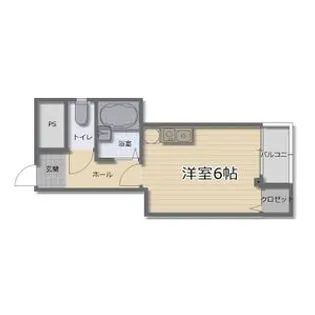 みさきハイツ【4階】の間取り