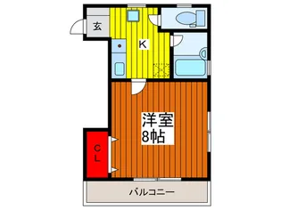 MYs NAKAAOKI【2階】の間取り