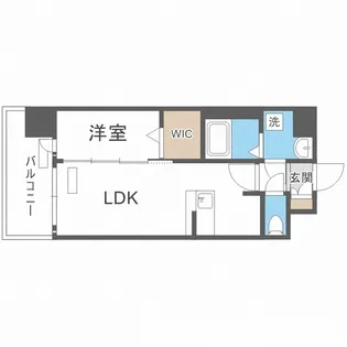 グランフォーレ博多駅プレミア【8階】の間取り