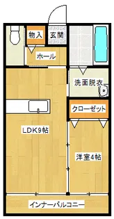 ディアフォロン【2階】の間取り