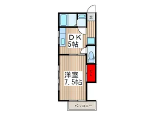 コーポキャピタル【2階】の間取り