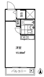 ジョイフル西荻窪【3階】の間取り