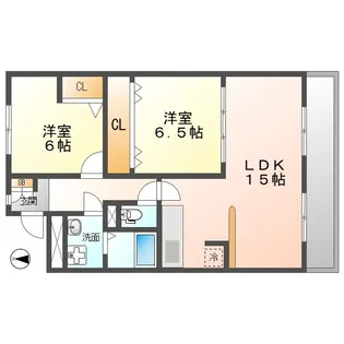 シティライフ平針【3階】の間取り