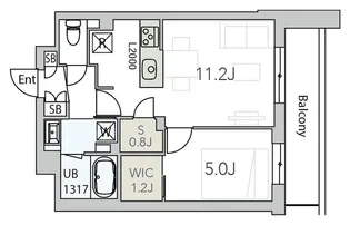 GranDuo西荻窪2【1階】の間取り