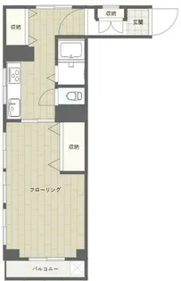 マンション早稲田【4階】の間取り