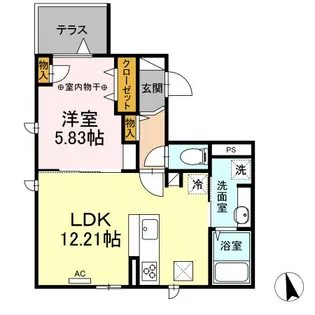 RENOM【1階】の間取り