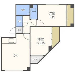 ハイツ2・1【4階】の間取り