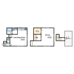 イーストワン篠崎Dueの間取り