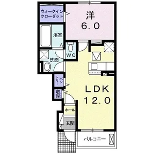 グラン・リーオG【1階】の間取り