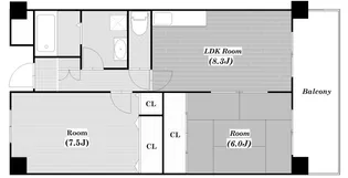 セイグレイス【3階】の間取り