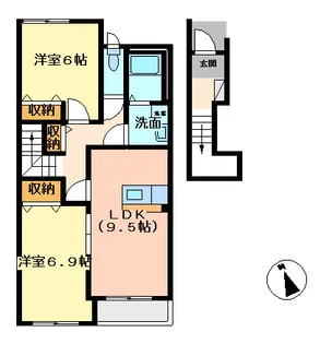 Gran-recolte【2階】の間取り
