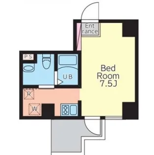 Bloom Tower Ueno【9階】の間取り