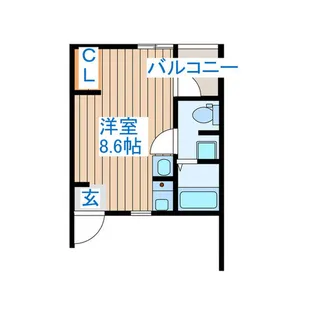 Melia薬師堂【1階】の間取り