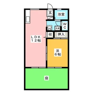 NEW LIFE【1階】の間取り