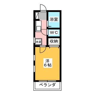 リファインドB【1階】の間取り