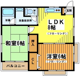 エム&エム【当社限定物件】【2階】の間取り