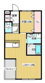 アルテマイスターレーヴII【5階】の間取り