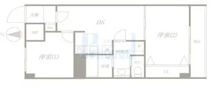 トーア西早稲田マンション【4階】の間取り