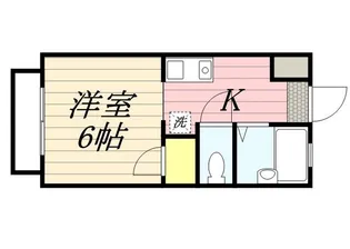 ドゥエル国立【1階】の間取り