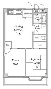 南町永旺ビル【2階】の間取り