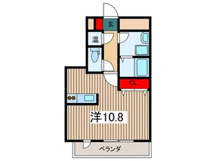 アークシティAコート【3階】の間取り